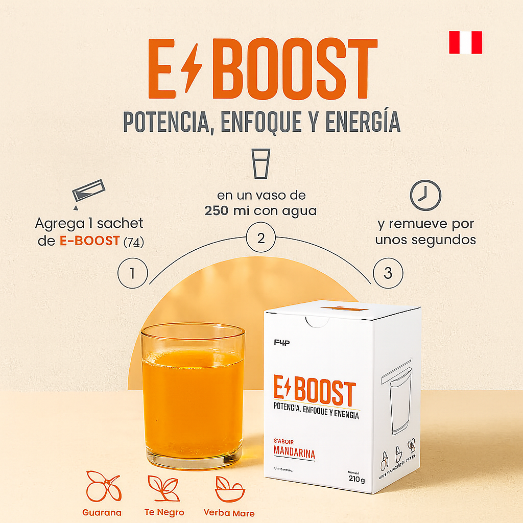 Energizante natural EBOOST