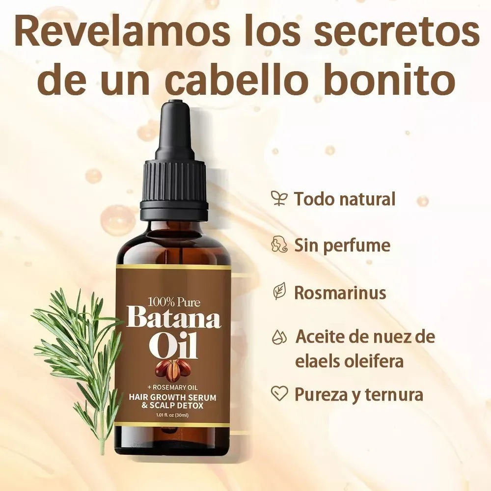 ACEITE DE BATANA - Crecimiento y nutrición natural